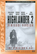 Highlander 2 Renegade Version DVD