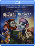 The Rescuers Double Feature Bluray