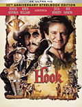 Hook 35th Anniversary Edition UltraHD Bluray