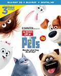 The Secret Life of Pets 3D Bluray